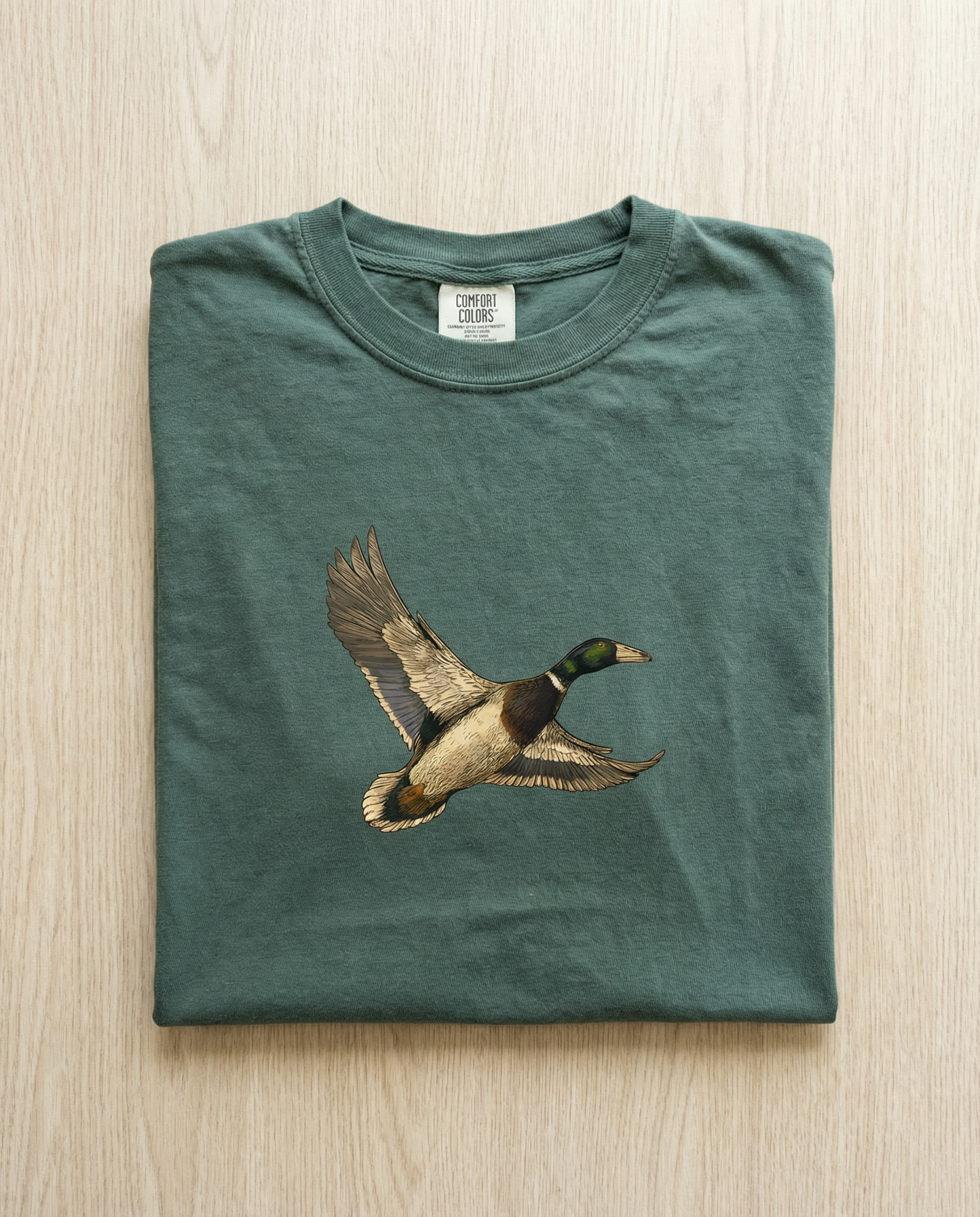 Blue Spruce flat lay