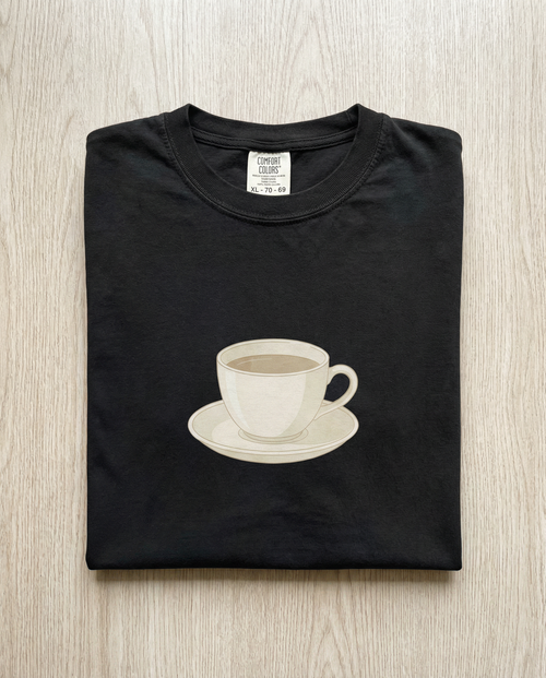 Black flat lay
